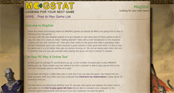 Desktop Screenshot of mogstat.com