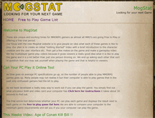 Tablet Screenshot of mogstat.com